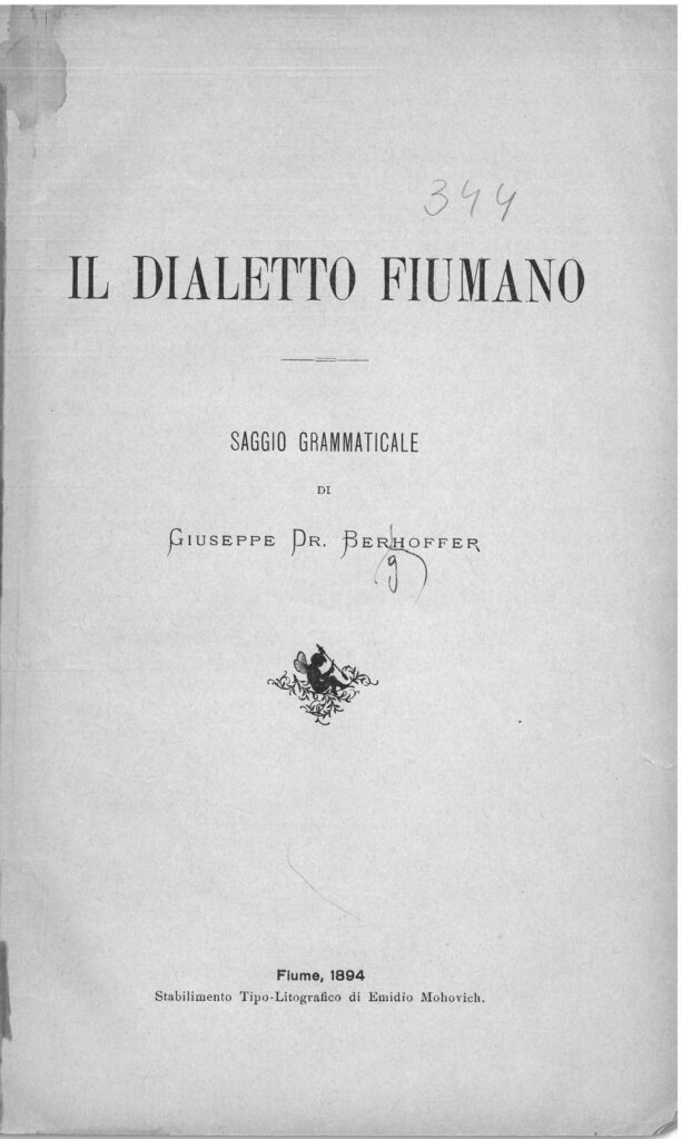 Il dialetto fiumano 2